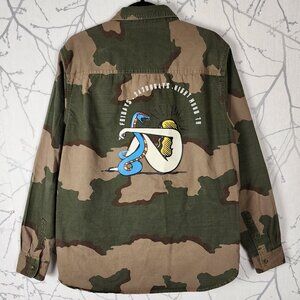 Americanino Artsy Patch 100% Cotton Camo Shirt